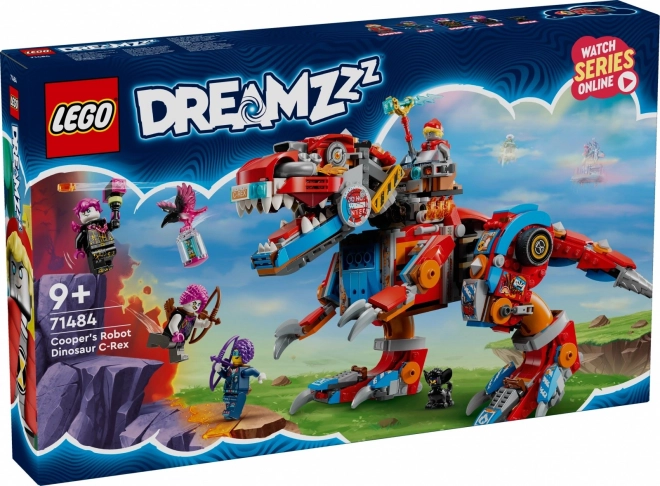 LEGO® DREAMZzz™ 71484 Cooper i njegov robotski dinosaurus C-rex