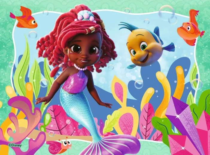 Puzzle 4u1 ARIEL od RAVENSBURGERA (12–24 dijelova)