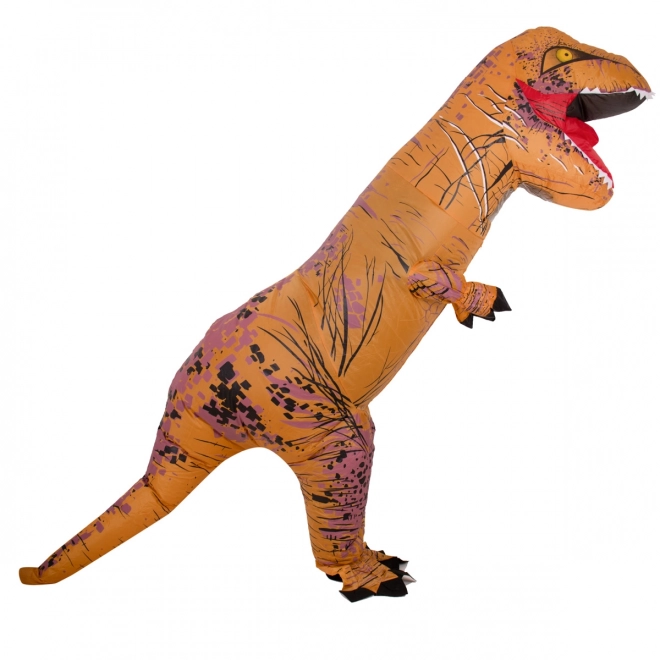 Kostim na napuhavanje dinosaurus T-REX smeđi