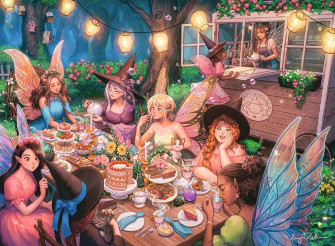 Ravensburger puzzle Čarobna večera XXL