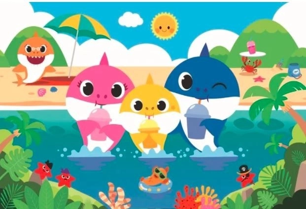 Puzzle - Baby shark 60 komada