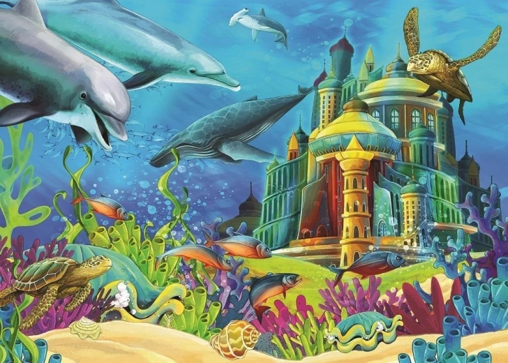 Puzzle Podvodni dvorac 150 dijelova ART PUZZLE