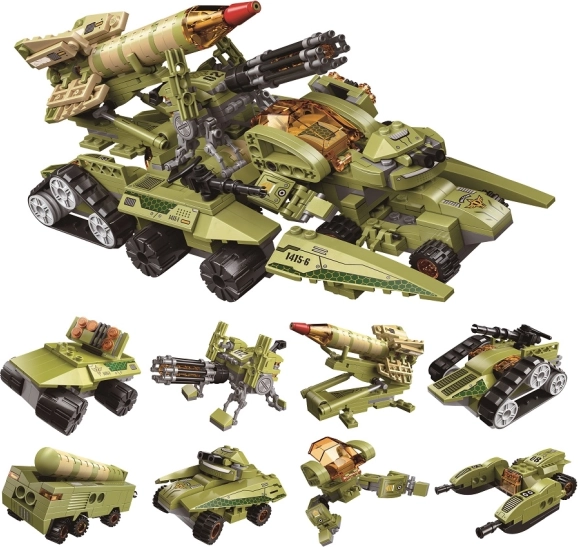 Qman Thunder Expedition borbeno vozilo – mini građevni set