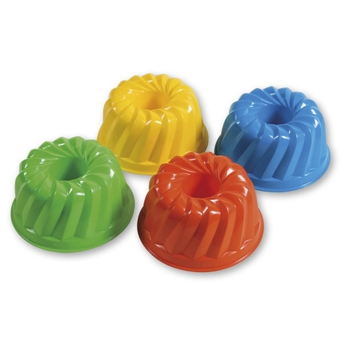 Androni kalup za pijesak torta promjer 12 cm – žuta