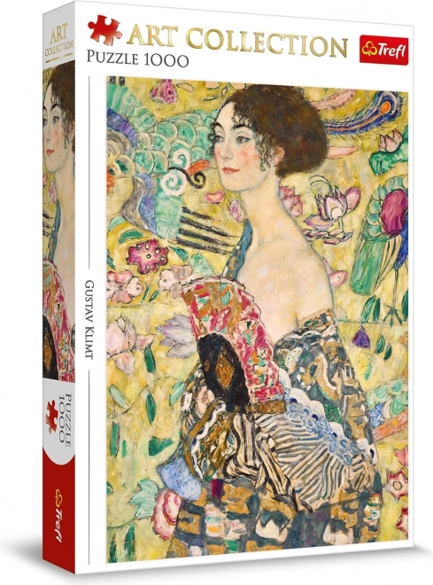 Puzzle Art Collection Dama s Lepezom 1000 dijelova