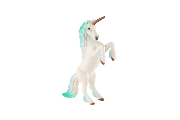 Jednorog bijelo-plavi zooted plast 18cm u vrećici