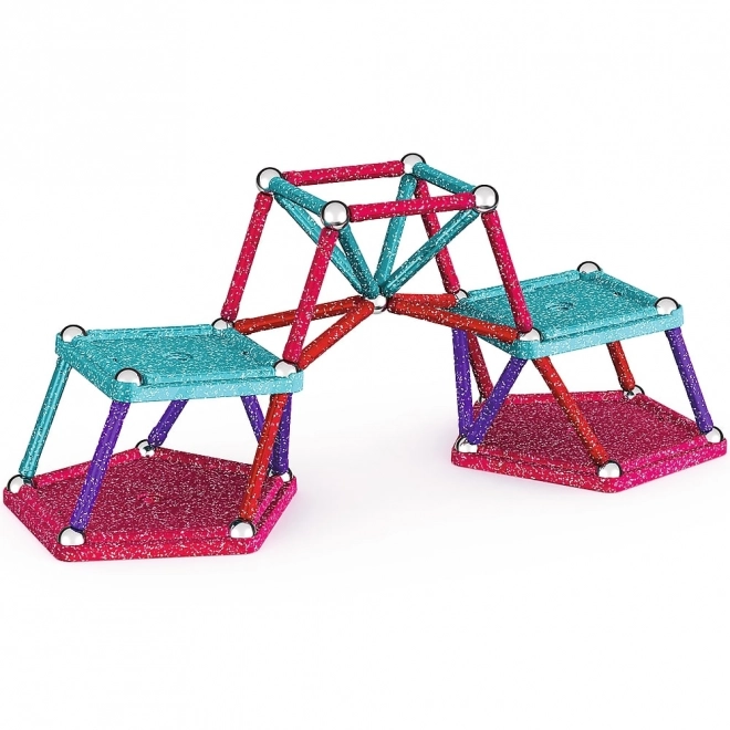 Magnetička građevna Geomag Glitter 60 dijelova