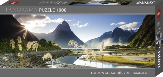 Panoramska slagalica Milford Sound Novi Zeland 1000 dijelova
