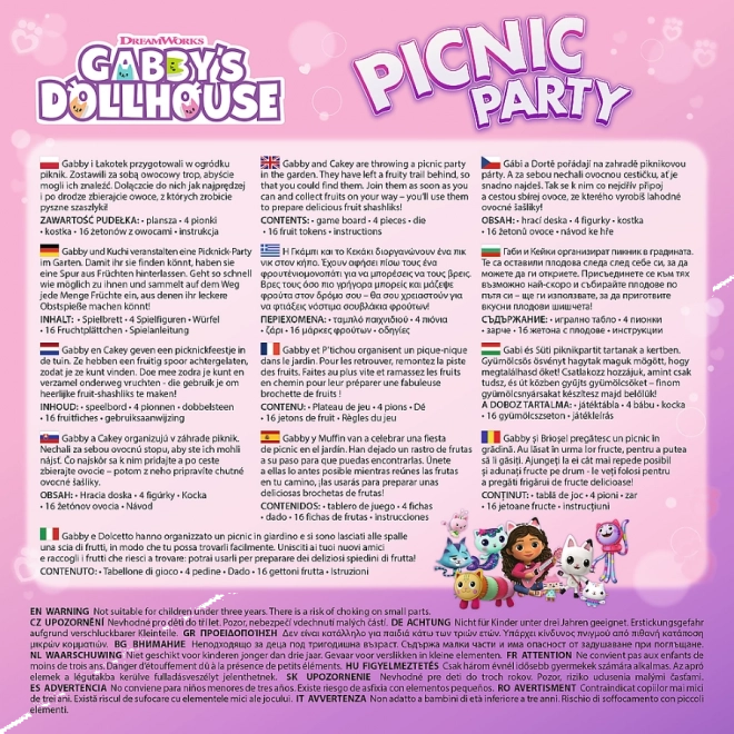 TREFL Igra Gábinin čarobni dom: Piknik Party