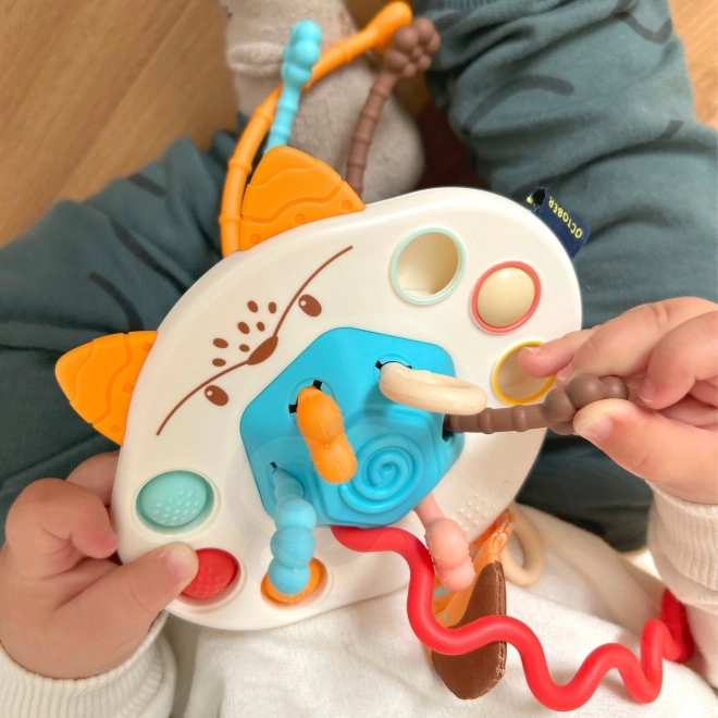 Senzorna igračka lisica Montessori za bebe
