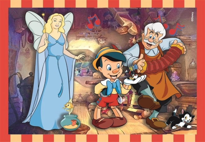 Puzzle 4u1 Super Color Disney Classic