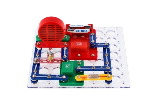 Tajne elektronike 180 eksperimenata na baterije u kutiji 42x28,5x4cm od 6 godina