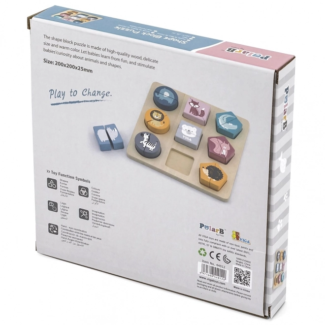 Oblikovne puzzle PolarB