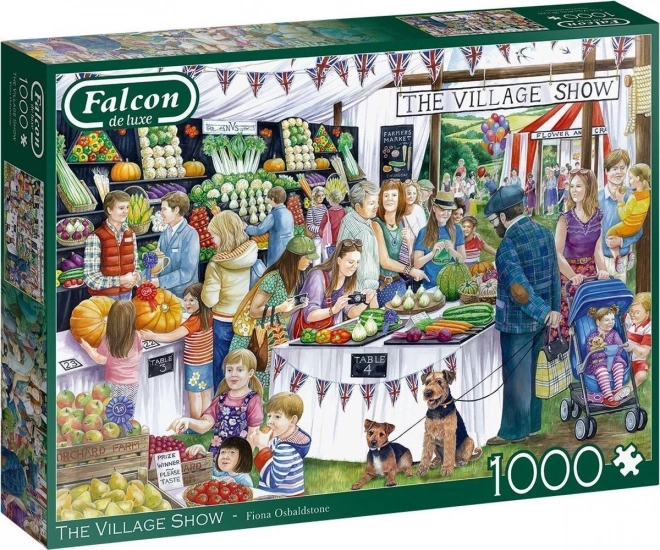 Puzzle Izložba povrća 1000 dijelova