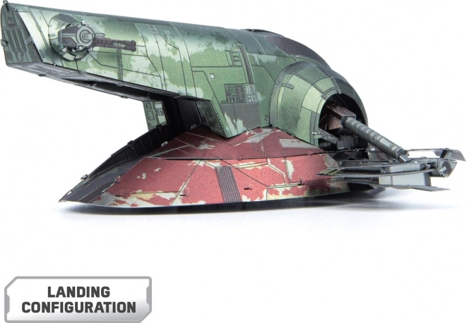 METAL EARTH 3D puzzle Star Wars: Boba Fettov Svemirski Brod (ICONX)