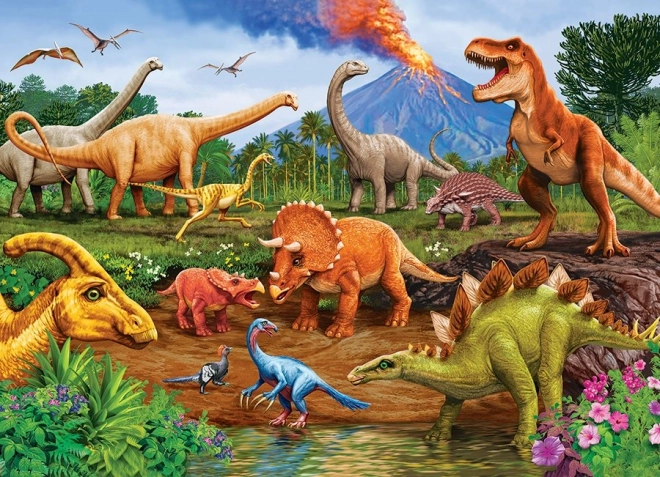 Obiteljska slagalica dinosauri 350 dijelova COBBLE HILL