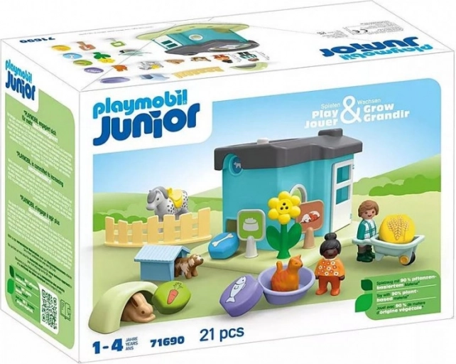 Set figurica Junior 71690 hotel za životinje s dozirnikom hrane