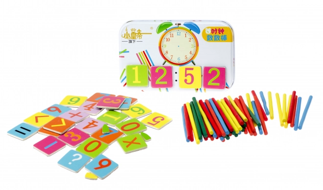 Montessori komplet za učenje sati