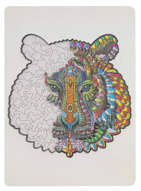 Moxy silueta puzzle tigar 130 dijelova