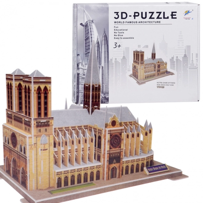 3D Puzzle Katedrala Notre-Dame u Parizu