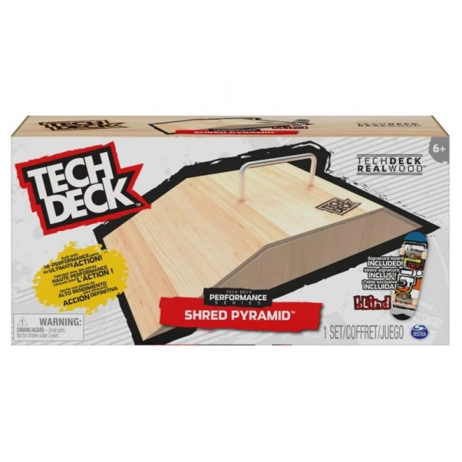 Tech Deck - drvena rampa