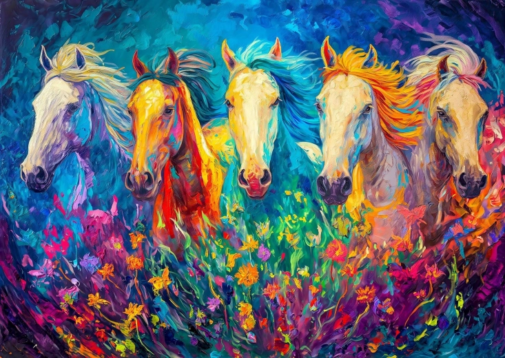 Slagalica Jasni galop 1000 dijelova