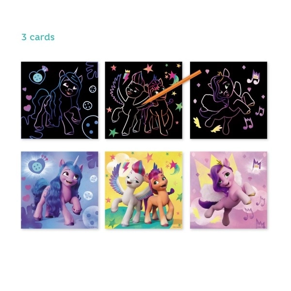 Škrabajući crteži My Little Pony 20x20 cm