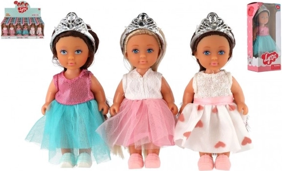 Lutka Princeza s Čvrstim Tijelom 12 cm