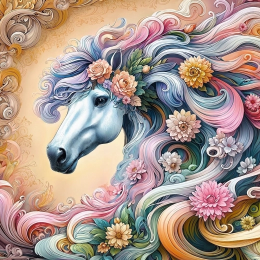 Puzzle Izabrani Konj 1000 Dijelova Cherry Pazzi