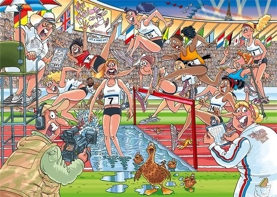 Puzzle 1000 dijelova Wasgij Ljetne igre