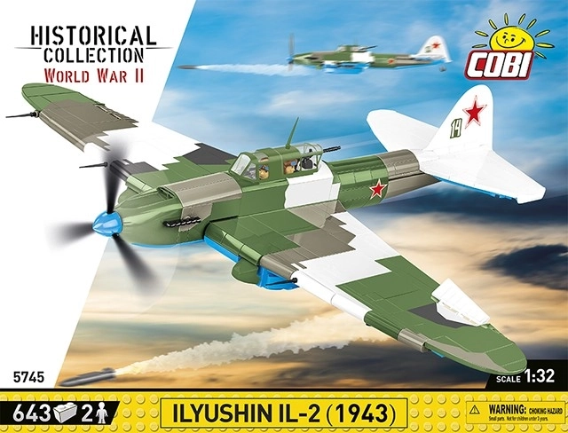 Kockice Povijesna Kolekcija WWII Ilyushin Il-2 1943