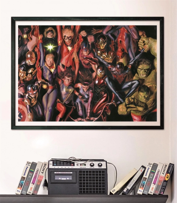 Puzzle 1000 komada Marvel - kompaktni