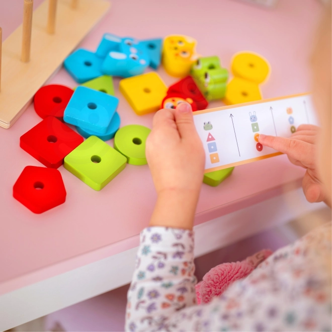 Woopie Montessori Životinjska Piramida 27 kom