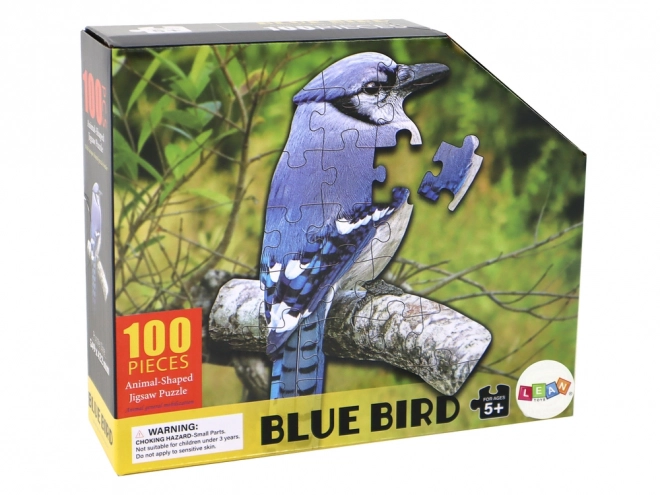 Puzzle 100 dijelova plava ptica