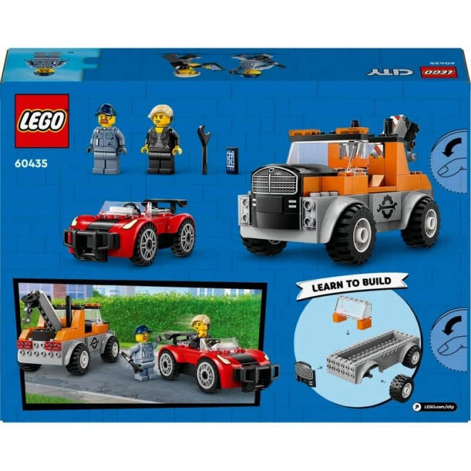 LEGO City 60435 Vučno vozilo i popravak sportskog automobila