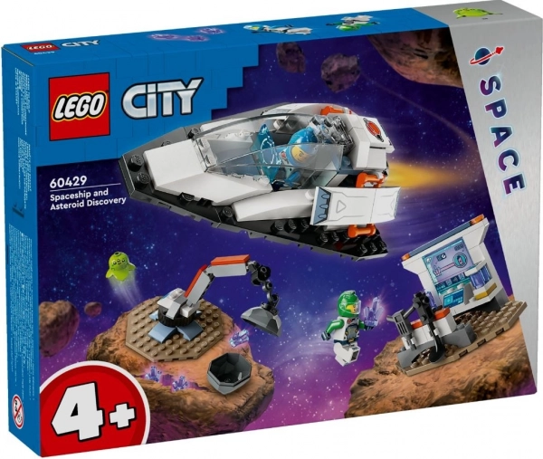 LEGO® City 60429 Svemirski brod i otkriće asteroida