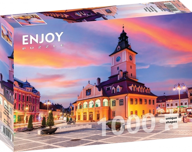 Puzzle Trg radnice Brașov 1000 komada