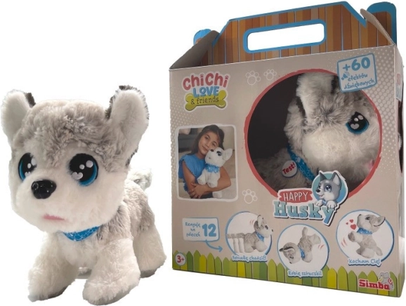 Interaktivni maskota ChiChi Love Happy Husky