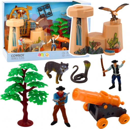Zapadnjački kaubojski set s figuricama