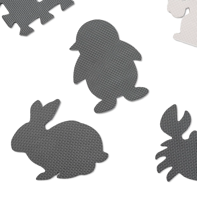 Kontrastne pjenaste puzzle sa životinjama - 9 dijelova