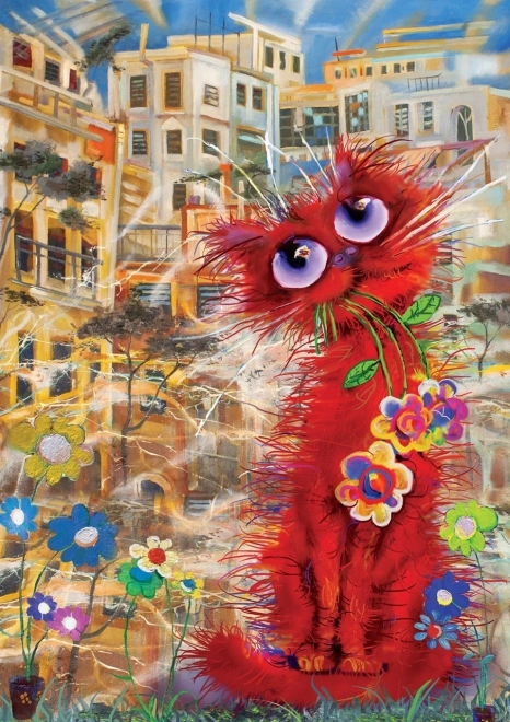 Puzzle Crvena mačka 260 dijelova