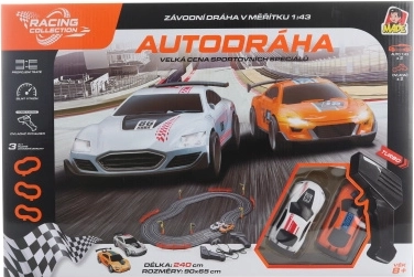 Autostaza Racing Collection 240 cm s USB-om