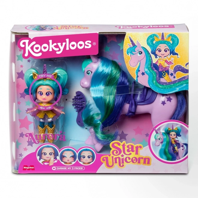 Panenka KookyLoos Star Jednorog