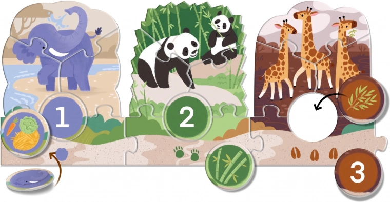 Učenje otisaka i hrane kroz igru