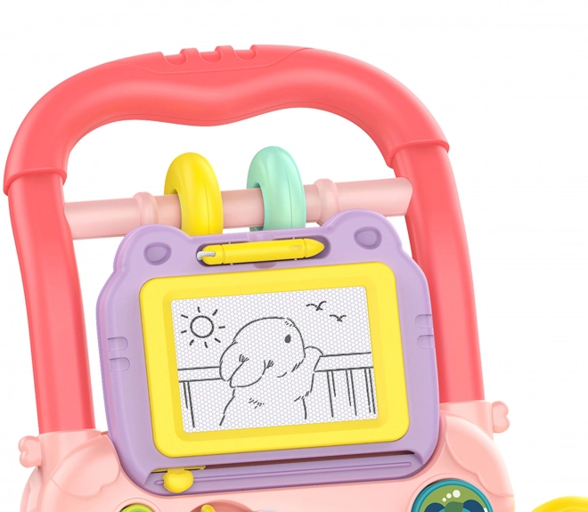 Interaktivno hodalica Woopie Baby s glazbom i pločom za brisanje