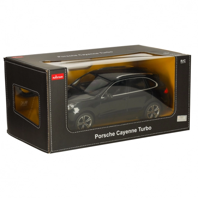 Rastar 42900 Porsche Cayenne Turbo 1:14 auto na daljinsko upravljanje crne boje