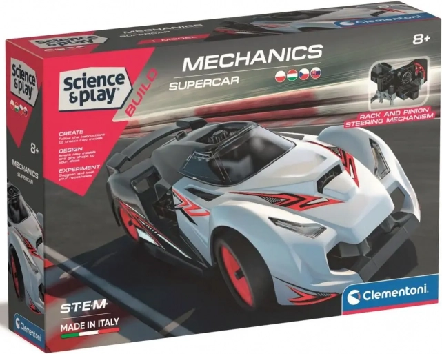 Clementoni mehanički laboratorij – trkaći auto