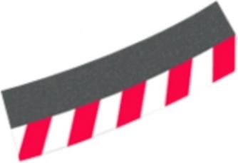 Vanjske rubne letvice za nagnuti zavoj 4/15° za autostaze CARRERA EVOLUTION, DIGITAL 132 i DIGITAL 124