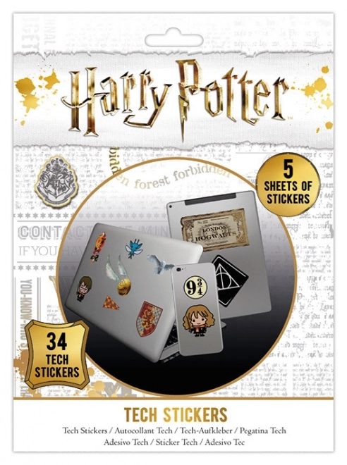 Naljepnice s motivima Harry Potter, set od 34 kom