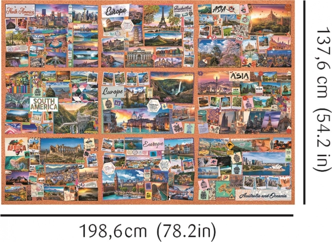 TREFL Puzzle UFT Put dug tisuću milja 13500 dijelova